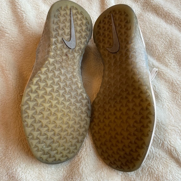 Nike womens metcon 3 flyknit lifting shoes echo pink/silver size 8 - Picture 5 of 7